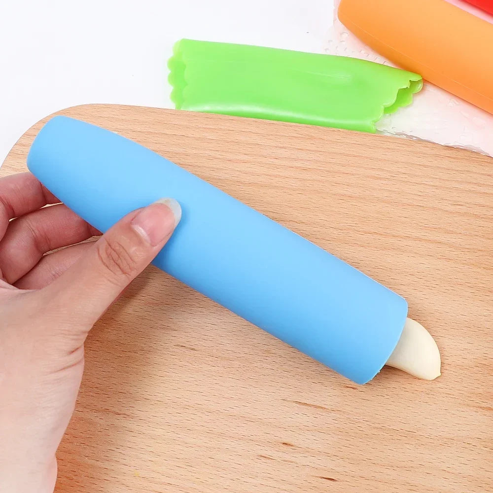 Epluche ail en silicone